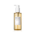 Skincare bottle with a white pump on a white background