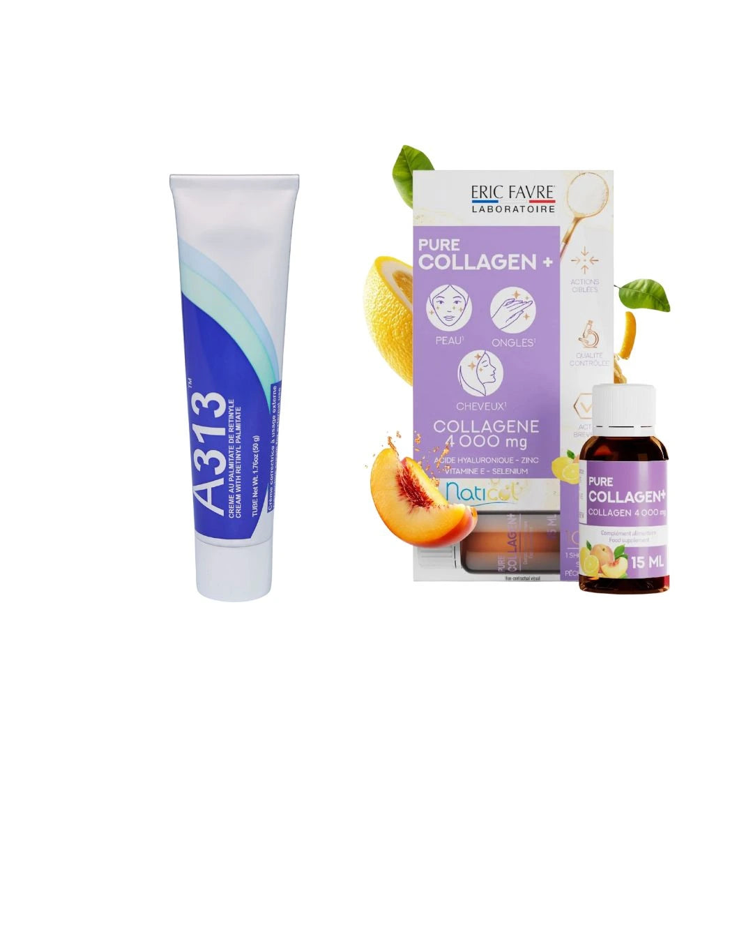 The Inside &amp; Out Bundle ( A313 Retinoid Cream+ Pure Collagen Plus)