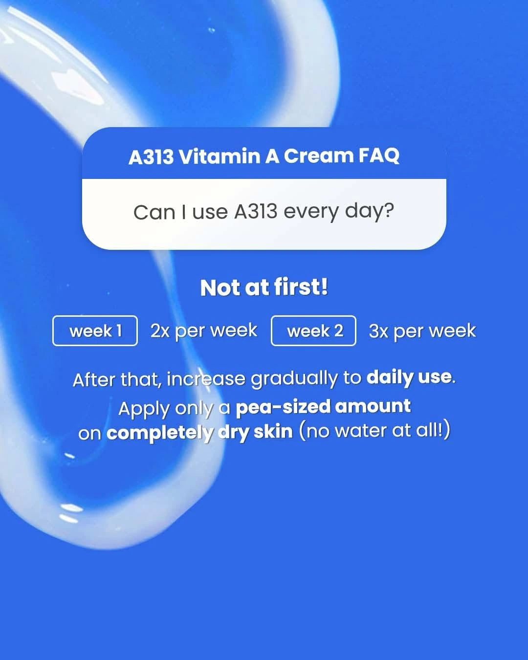 A313™ Retinol Cream 50g – Gentle Vitamin A Retinoid Pomade