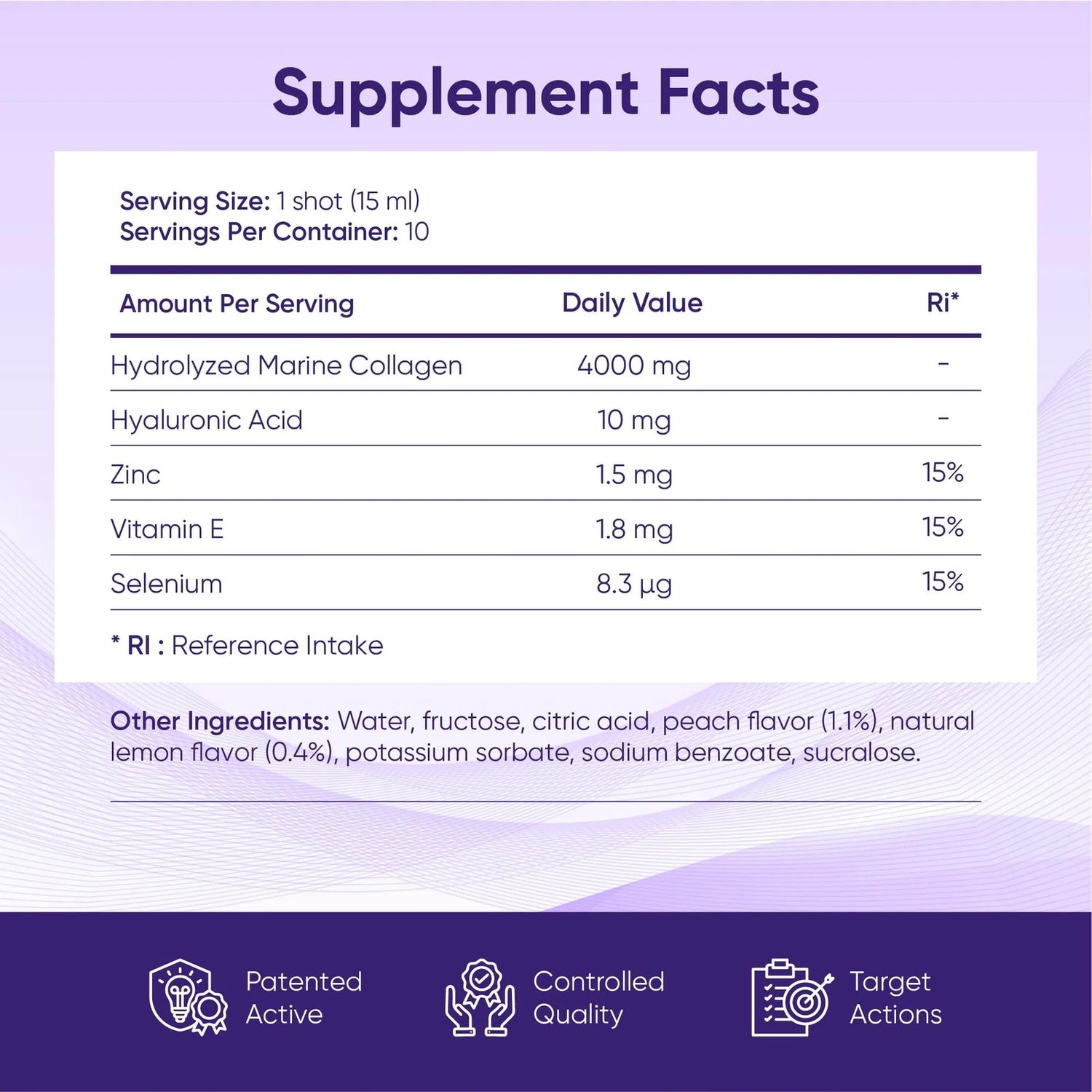 Pure Collagen Plus Marine Hydrolysed Collagen Protein Types I &amp; III